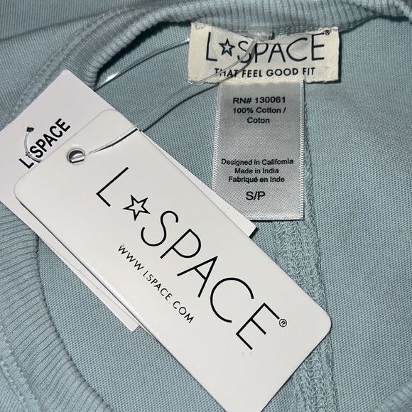 NWT L*Space Seaview Dress In Sky Blue Small - Picture 12 of 16
